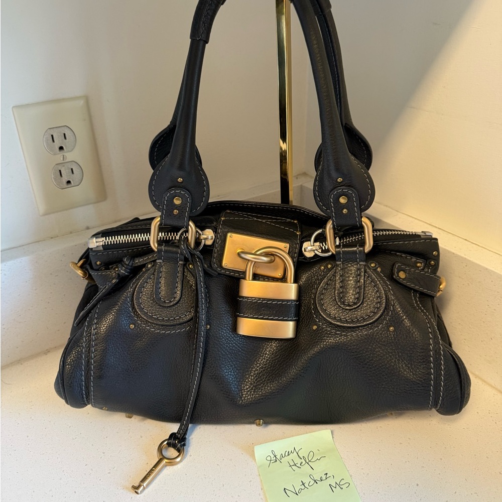 Chloe Paddington in black